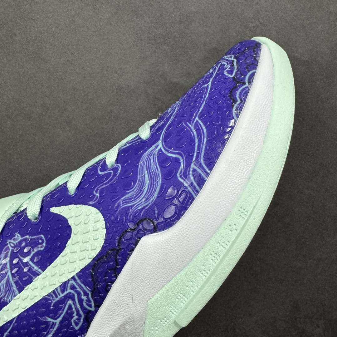 图片[5]-【定制版】Nike Zoom Kobe VI 马年限定 CNY新年款 耐克 科比6代系列 低帮复刻实战运动低帮文化篮球鞋 纯原版本 鞋头和鞋舌采用透气运动网布制成 采用更为挺拔的鞋口设计 为脚踝带来更佳的包裹与支撑感 侧面独特波纹纹理细节 打破了单调 赋予鞋子灵动与活力的视觉体验 货号： CW2190-022 尺码：38-46带半码-选品中心