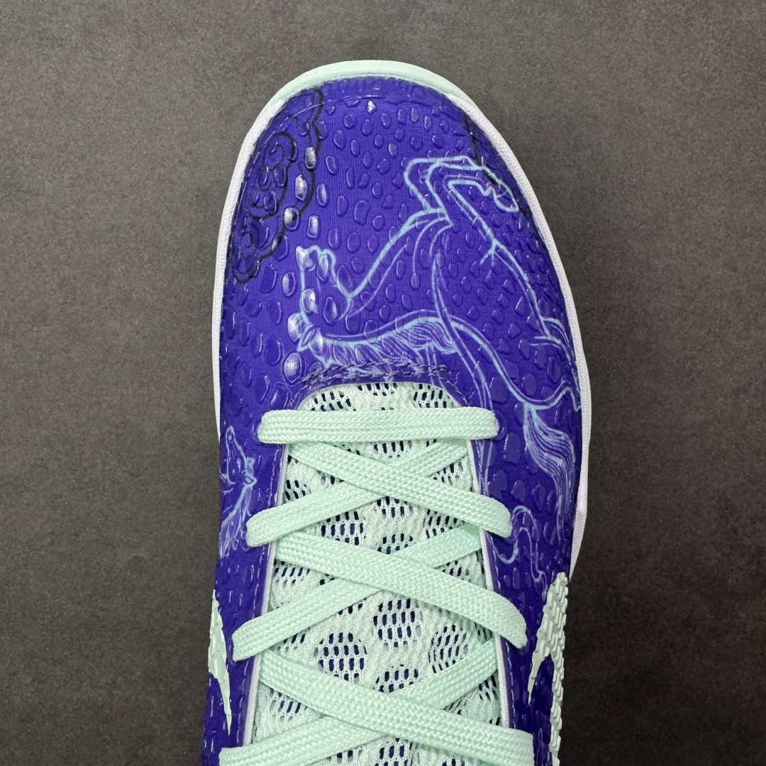 图片[8]-【定制版】Nike Zoom Kobe VI 马年限定 CNY新年款 耐克 科比6代系列 低帮复刻实战运动低帮文化篮球鞋 纯原版本 鞋头和鞋舌采用透气运动网布制成 采用更为挺拔的鞋口设计 为脚踝带来更佳的包裹与支撑感 侧面独特波纹纹理细节 打破了单调 赋予鞋子灵动与活力的视觉体验 货号： CW2190-022 尺码：38-46带半码-选品中心