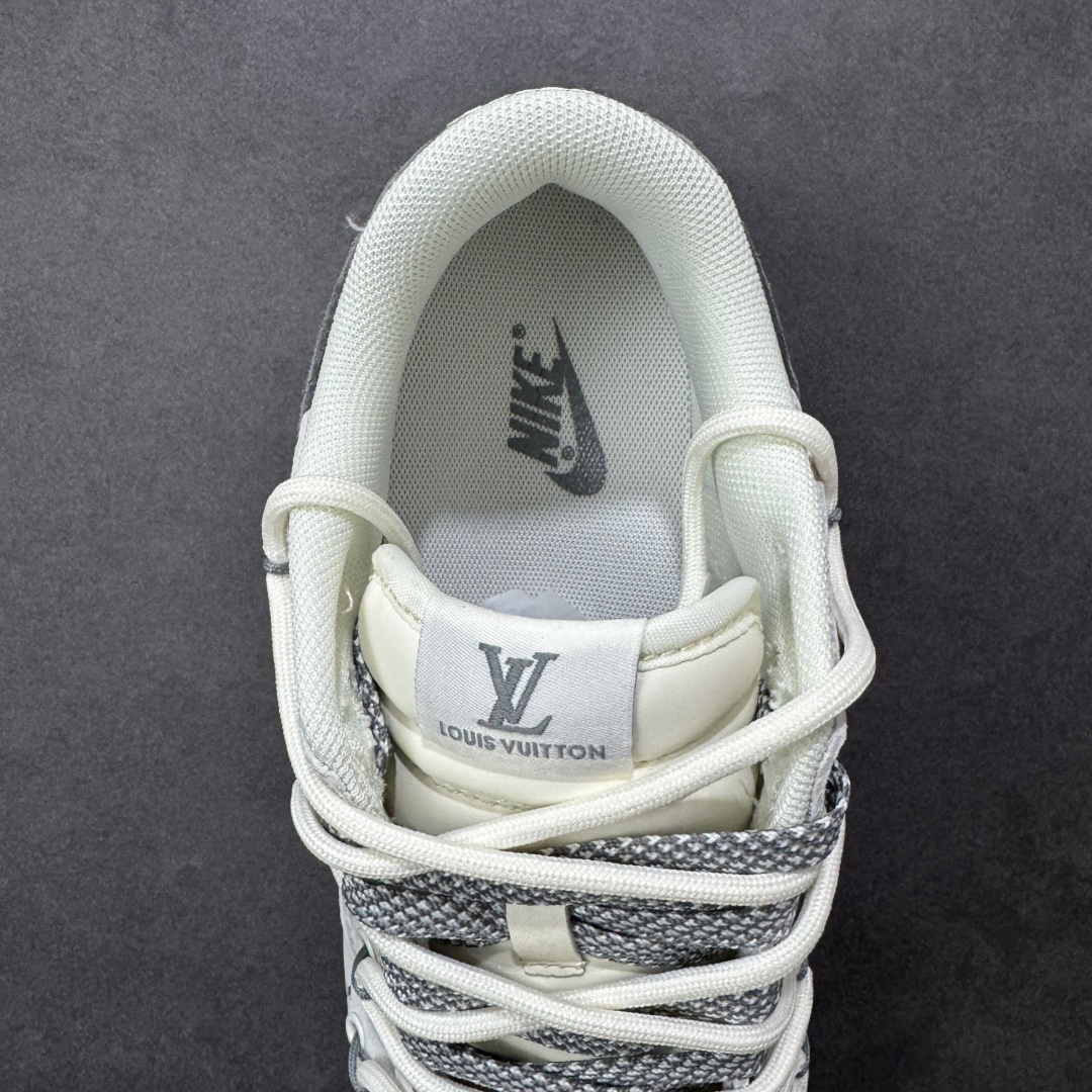 图片[7]-【定制版】Nike SB Dunk Low LV联名绑绳 周年高端定制 低帮休闲板鞋 #定制鞋盒 大厂纯原品质出货 超高清洁度 皮料切割干净无任何毛边 细节完美 货号：CX5050-Y45 尺码：36 36.5 37.5 38 38.5 39 40 40.5 41 42 42.5 43 44 44.5 45-选品中心