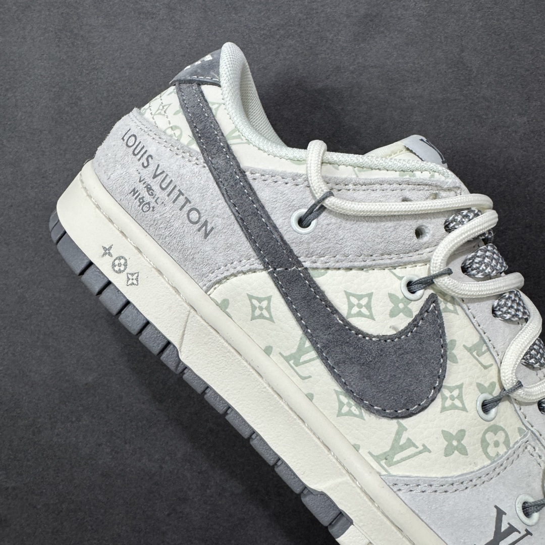 图片[6]-【定制版】Nike SB Dunk Low LV联名绑绳 周年高端定制 低帮休闲板鞋 #定制鞋盒 大厂纯原品质出货 超高清洁度 皮料切割干净无任何毛边 细节完美 货号：CX5050-Y45 尺码：36 36.5 37.5 38 38.5 39 40 40.5 41 42 42.5 43 44 44.5 45-选品中心