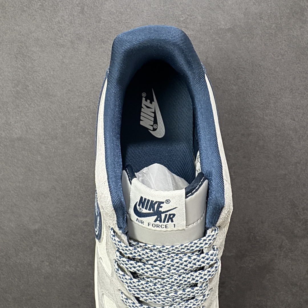 图片[7]-【定制版】Nike Air Force 1\’07 Low 联名款 灰蓝调 空军一号低帮休闲板鞋  #定制皮料 定制鞋盒 原楦原纸板 纯正空军版型 内置全掌气垫 货号：SS1979-011  尺码：36 36.5 37.5 38 38.5 39 40 40.5 41 42 42.5 43 44 44.5 45-选品中心