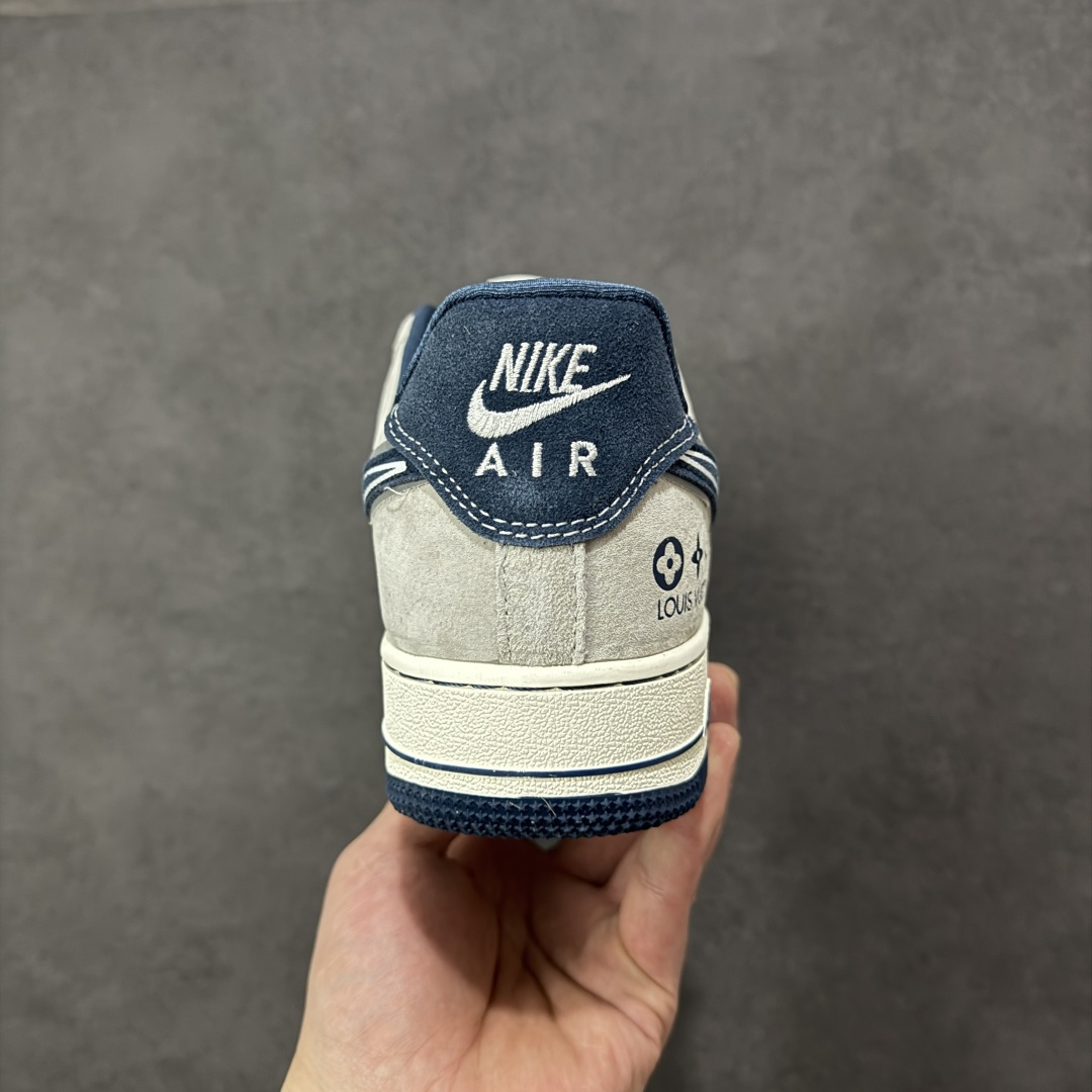 图片[4]-【定制版】Nike Air Force 1\’07 Low 联名款 灰蓝调 空军一号低帮休闲板鞋  #定制皮料 定制鞋盒 原楦原纸板 纯正空军版型 内置全掌气垫 货号：SS1979-011  尺码：36 36.5 37.5 38 38.5 39 40 40.5 41 42 42.5 43 44 44.5 45-选品中心