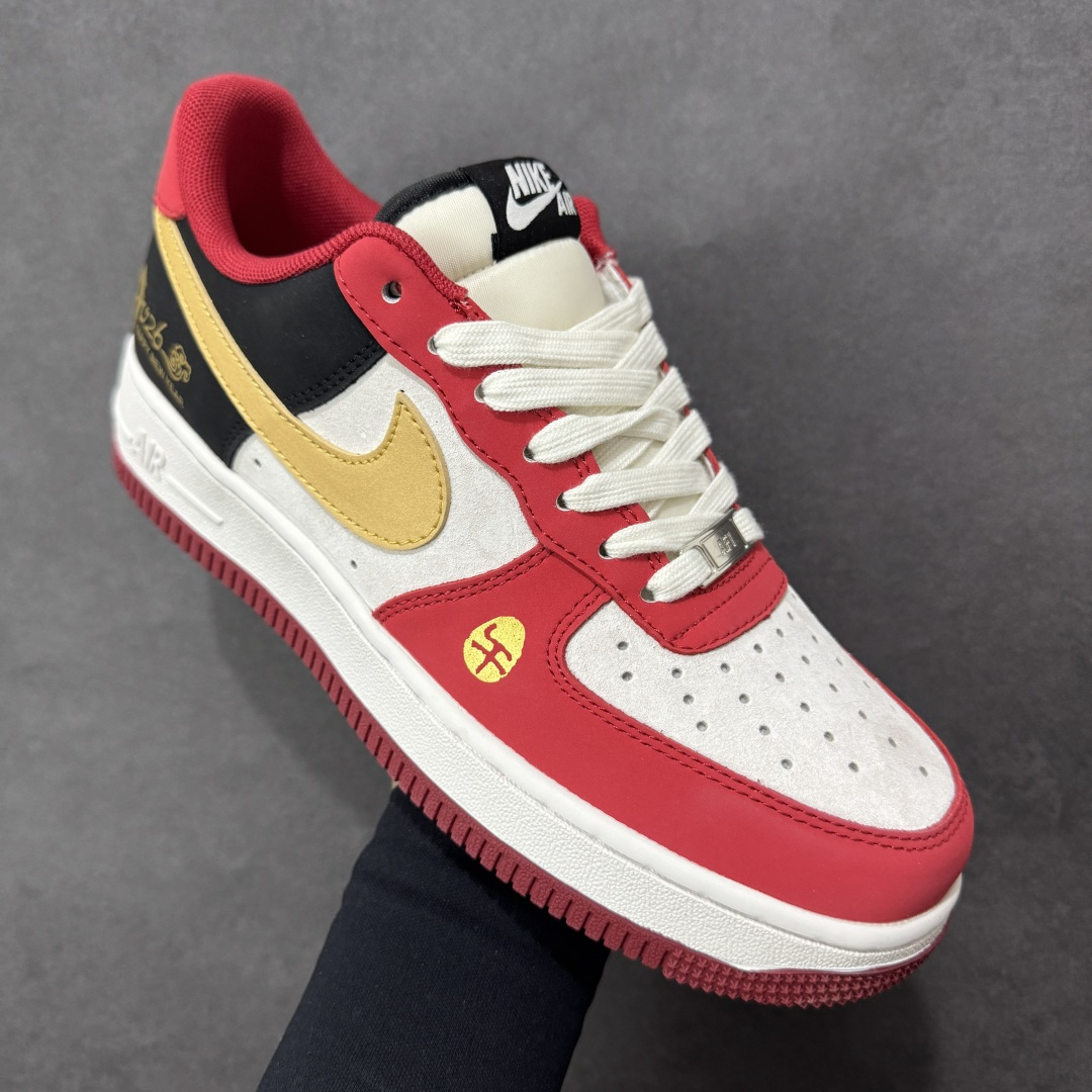 Nike Air Force 1'07 Low 马年限定 联名 空军一号低帮休闲板鞋#原楦头原纸板 原装