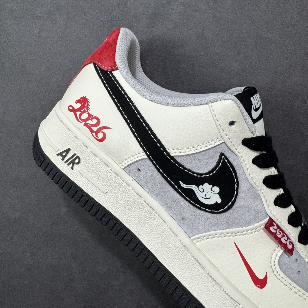 图片[6]-【定制版】Nike Air Force 1\’07 Low 马年限定 联名 空军一号低帮休闲板鞋  #原楦头原纸板 原装鞋盒 定制五金配件 内置全掌气垫 原厂鞋底 货号：XD0028-015  尺码：36 36.5 37.5 38 38.5 39 40 40.5 41 42 42.5 43 44 44.5 45-选品中心