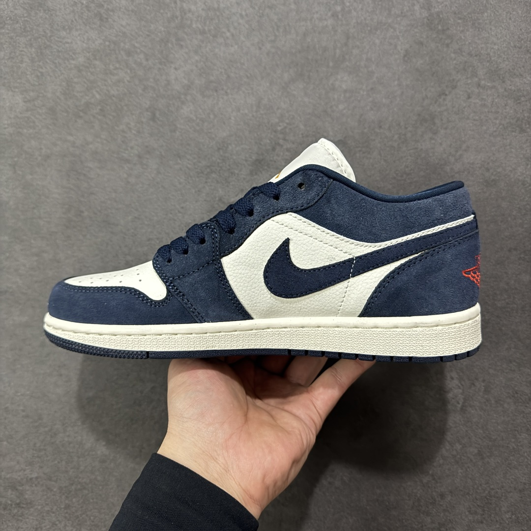 图片[2]-【K版纯原】Air Jordan AJ1 Low 低帮 IO7448-400 全新流水线出品 市场第二梯队最强版 全部原鞋开发 原楦原纸板开发 全鞋电脑针车 原厂内置全掌气垫 原盒内在原标 唯一Zp原版鞋带绑法 免检产品 全新2022版型 全头层皮料 完美零毛边处理 原厂配置全掌气垫 价格定位良心 新配色陆续出货 尺码： 36-46带半码-选品中心