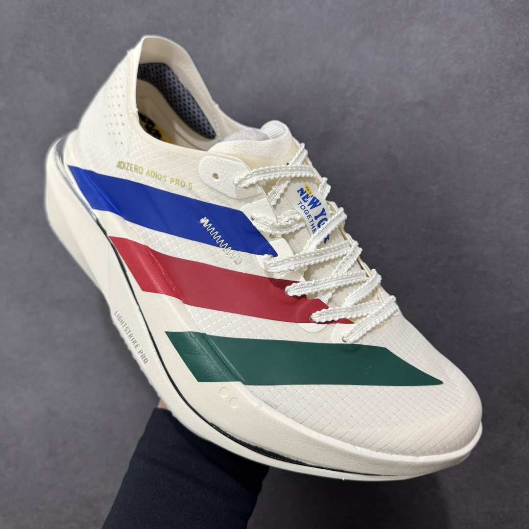 图片[3]-【HD版本】Adidas Adizero Adios 5 M 阿迪达斯 马拉松飞线贾卡轻质透气休闲运动跑步鞋 采用双层透气网纱 Flywire动态飞线绑缚鞋面材质 内置Zoom小气垫装置 货号：K18296 尺码：36 36.5 37 38 38.5 39 40 40.5 41 42 42.5 43 44 45 46 编码：FSB250260-选品中心