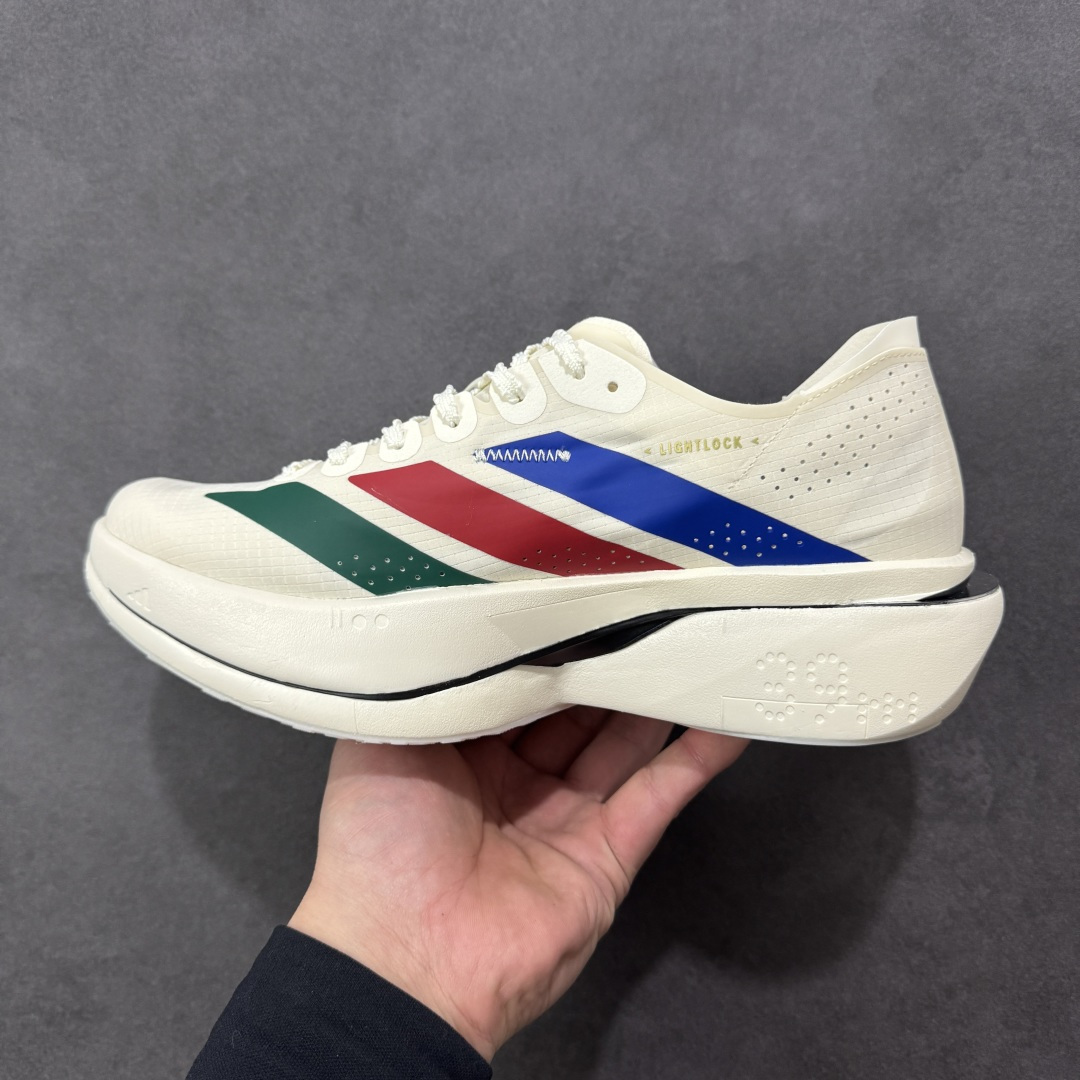 图片[2]-【HD版本】Adidas Adizero Adios 5 M 阿迪达斯 马拉松飞线贾卡轻质透气休闲运动跑步鞋 采用双层透气网纱 Flywire动态飞线绑缚鞋面材质 内置Zoom小气垫装置 货号：K18296 尺码：36 36.5 37 38 38.5 39 40 40.5 41 42 42.5 43 44 45 46 编码：FSB250260-选品中心