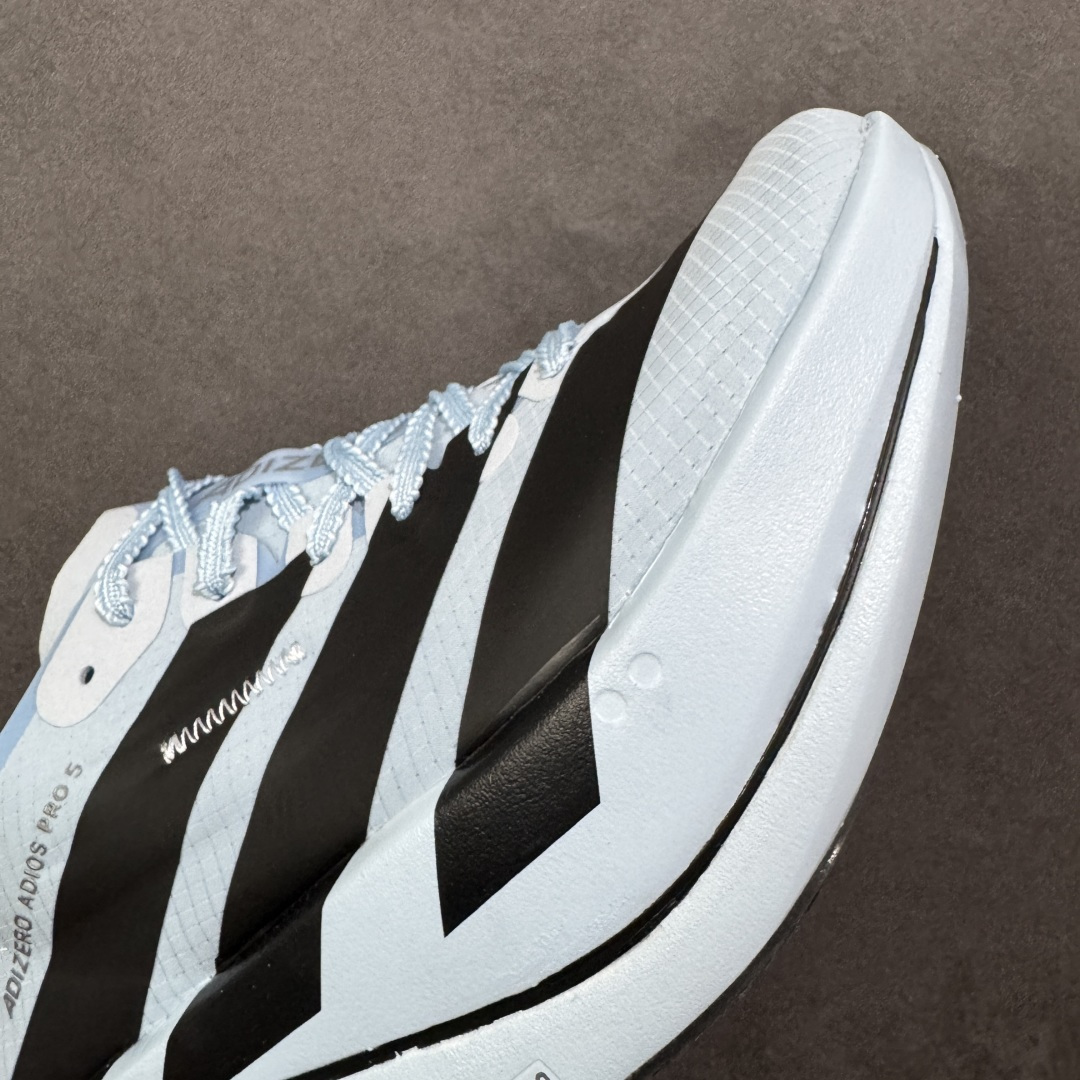 图片[5]-【HD版本】Adidas Adizero Adios 5 M 阿迪达斯 马拉松飞线贾卡轻质透气休闲运动跑步鞋 采用双层透气网纱 Flywire动态飞线绑缚鞋面材质 内置Zoom小气垫装置 货号：K18295 尺码：36 36.5 37 38 38.5 39 40 40.5 41 42 42.5 43 44 45 46 编码：FSB250260-选品中心