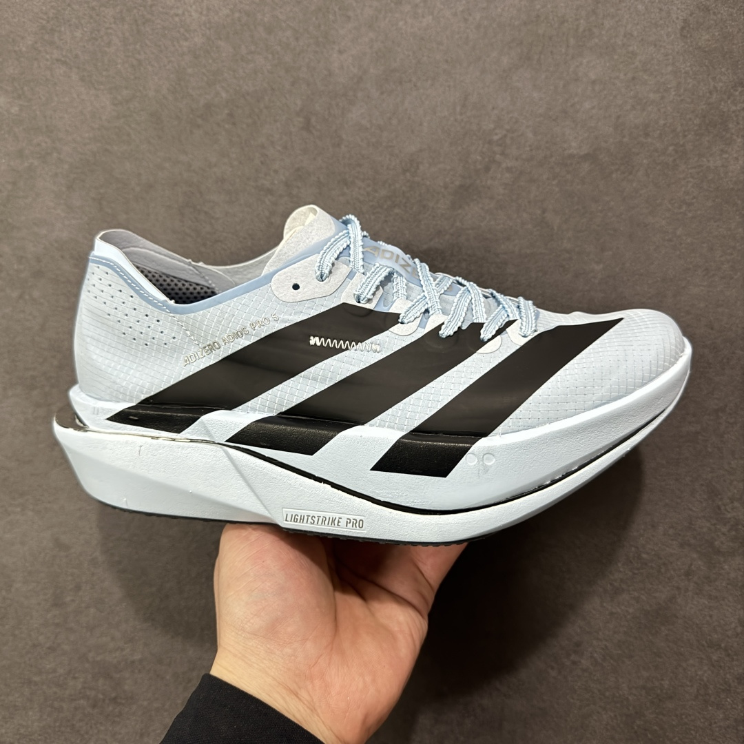 【HD版本】Adidas Adizero Adios 5 M 阿迪达斯 马拉松飞线贾卡轻质透气休闲运动跑步鞋 采用双层透气网纱 Flywire动态飞线绑缚鞋面材质 内置Zoom小气垫装置 货号:K18295 尺码:36 36.5 37 38 38.5 39 40 40.5 41 42 42.5 43 44 45 46 编码:FSB250260-选品中心