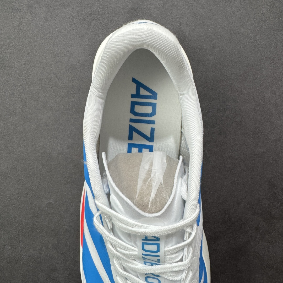 图片[7]-【公司级】Adidas Adizero Evo SL 2 阿迪超轻透气缓震跑鞋 #以令人难以置信的138克重量，刷新了跑鞋轻量化的记录，阿迪在材料科学和工艺技术上的深厚积累。 #全新鞋款采用Lightweight Upper材料，让穿着者几乎能够体验到一种\”裸足\”的感觉 货号： KJ3596 尺码：36 36.5 37 38 38.5 39 40 40.5 41 42 42.5 43 44 44.5 45 46-选品中心