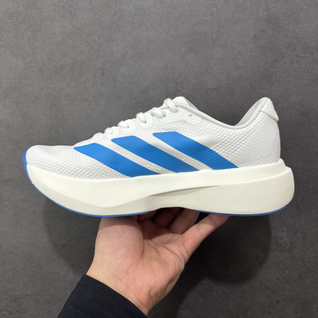 图片[2]-【公司级】Adidas Adizero Evo SL 2 阿迪超轻透气缓震跑鞋 #以令人难以置信的138克重量，刷新了跑鞋轻量化的记录，阿迪在材料科学和工艺技术上的深厚积累。 #全新鞋款采用Lightweight Upper材料，让穿着者几乎能够体验到一种\”裸足\”的感觉 货号： KJ3596 尺码：36 36.5 37 38 38.5 39 40 40.5 41 42 42.5 43 44 44.5 45 46-选品中心
