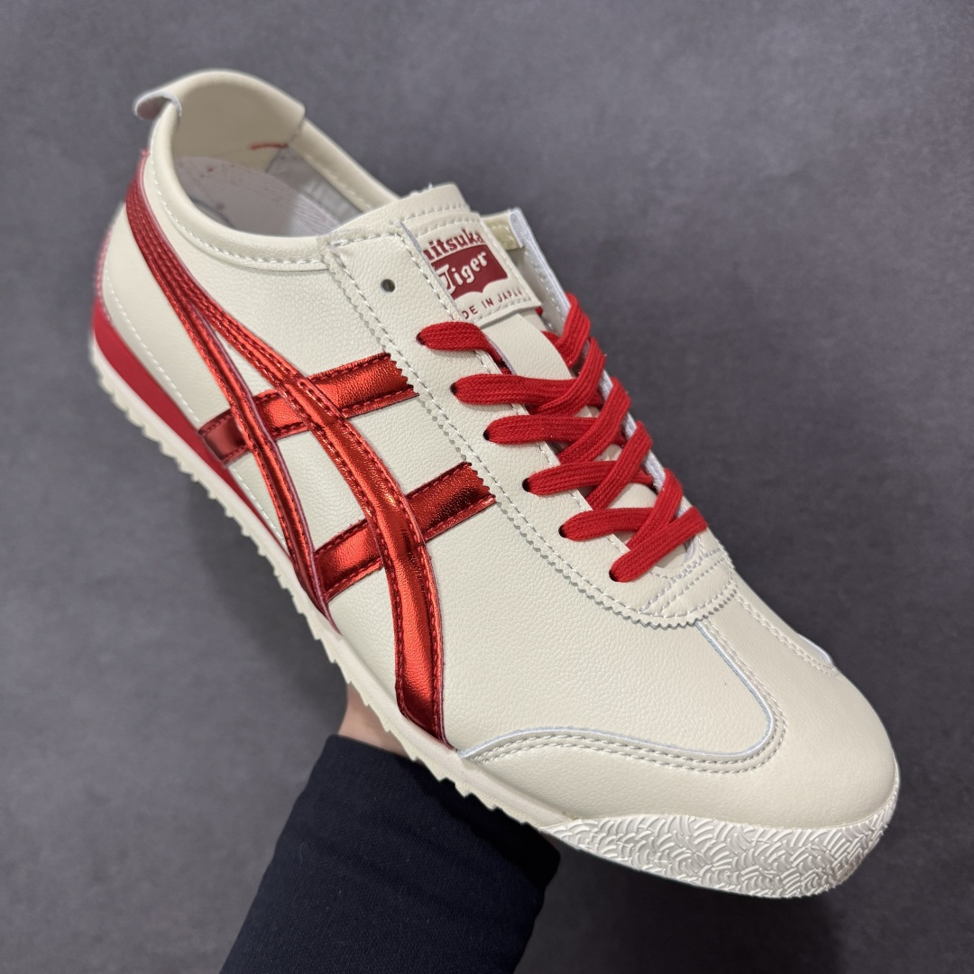图片[3]-【公司级】Onitsuka Tiger MEXICO 66 VIN百搭单品 马年限定 板鞋 MEXICO 66是鬼冢虎旗下最经典的款式，李小龙最喜欢的一款训练鞋休闲鞋！鞋身特有的虎爪造型LOGO，辨识度非常高！更是由偶像明星李宇春等人代言，成为越来越流行的休闲鞋选择 货号：1183C522-200 尺码：36 37 38 39 40.5 41.5 42 43.5 44 45 编码：FSB220230-选品中心