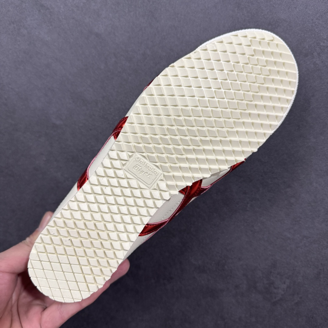 图片[9]-【公司级】Onitsuka Tiger MEXICO 66 VIN百搭单品 马年限定 板鞋 MEXICO 66是鬼冢虎旗下最经典的款式，李小龙最喜欢的一款训练鞋休闲鞋！鞋身特有的虎爪造型LOGO，辨识度非常高！更是由偶像明星李宇春等人代言，成为越来越流行的休闲鞋选择 货号：1183C522-200 尺码：36 37 38 39 40.5 41.5 42 43.5 44 45 编码：FSB220230-选品中心