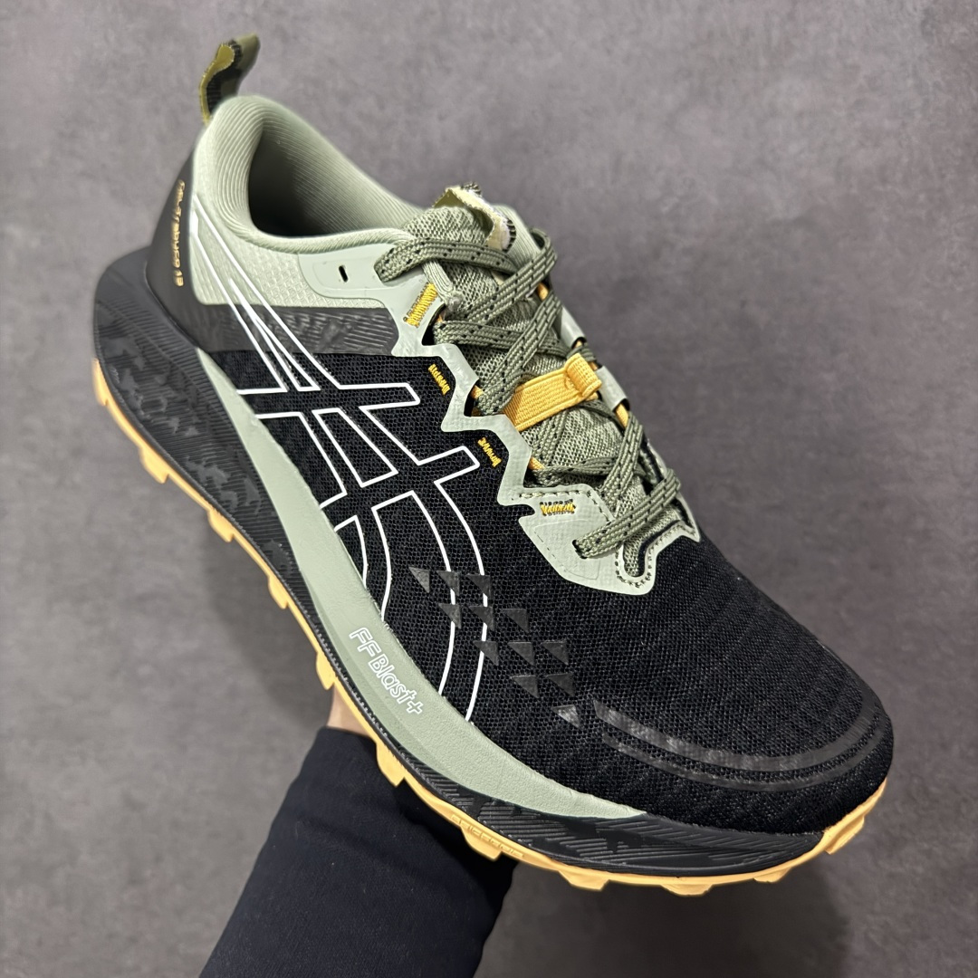 图片[3]-【公司级】Asics Gel-Trabuco 13 亚瑟士复古透气休闲鞋缓震男子耐磨跑步鞋  #鞋面采用无缝线鞋面，贴合脚型，穿着舒适；中底360°环绕式GL，提供良好的缓冲性能  尺码：36 37 37.5 38 39 39.5 40 40.5 41.5 42 42.5 43.5 44 45 货号：1011B973-002-选品中心