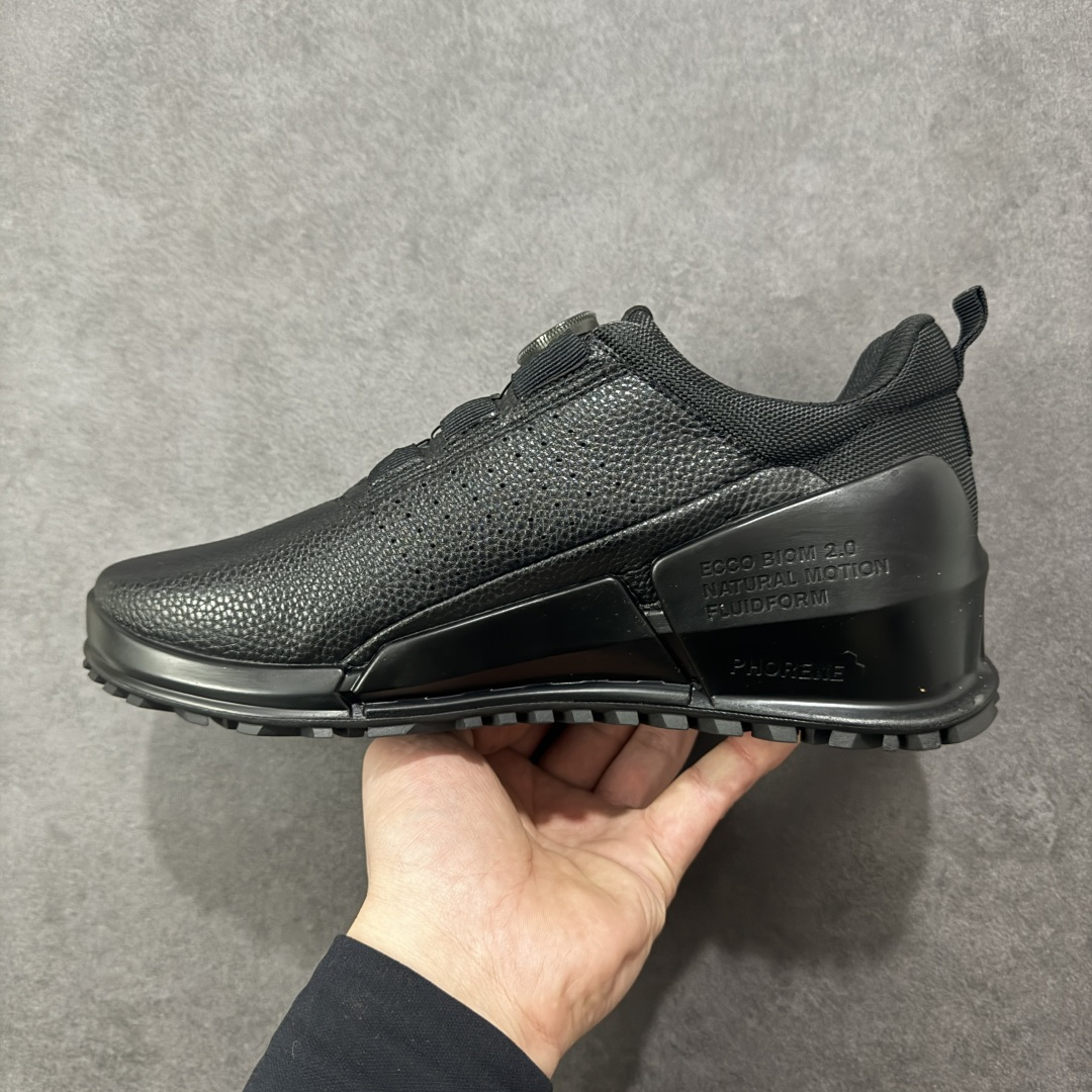 图片[2]-【广东纯原版】ECCO爱步跑步鞋百搭舒适 秋冬新款厚底休闲运动鞋男鞋 灵动系列 黄景瑜同款 品质牛皮鞋面 轻盈柔韧 具有良好的透气性 细腻柔软 简约系带设计 可自由调节松紧 贴合脚型 PU泡沫橡胶大底 抓地力强 具有良好的防滑耐磨性 时尚简约 休闲百搭 货号： 800874-01001 尺码：39 40 41 42 43 44-选品中心