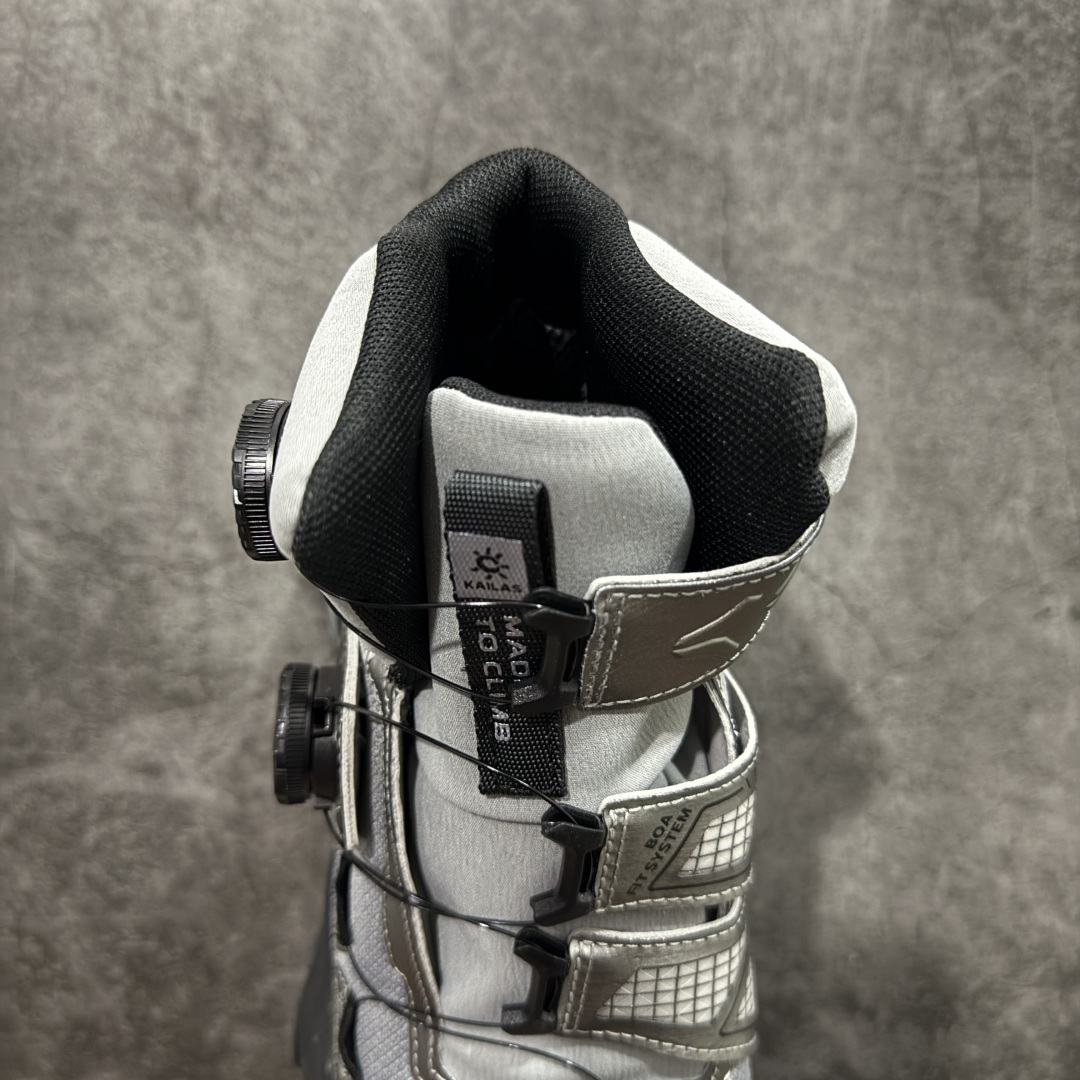 图片[8]-【纯原版本】KAILAS YAN GTX HIGH 凯乐石运动户外舒适时尚防滑防水透气高帮登山徒步鞋 KAILAS凯乐石品牌是全球三大全系攀登品牌之一，于2003年创立于中国广州，致力于为有攀登梦想的户外运动员及爱好者，研发制造功能性专业装备，满足他们在极限环境下安全舒适的需求，凯乐石专注于科技面料的开发及专业功能设计，产品线覆盖登山、攀岩、徒步、越野跑山、露营、旅行等多项户外运动，通过运动员的测试反馈，不断进化迭代，产品荣获国内外大奖71座，发明专利21个，更突破性的自主研发攀登器械，打造出中国的攀登硬实力。 尺码： 39-46 无半码-选品中心