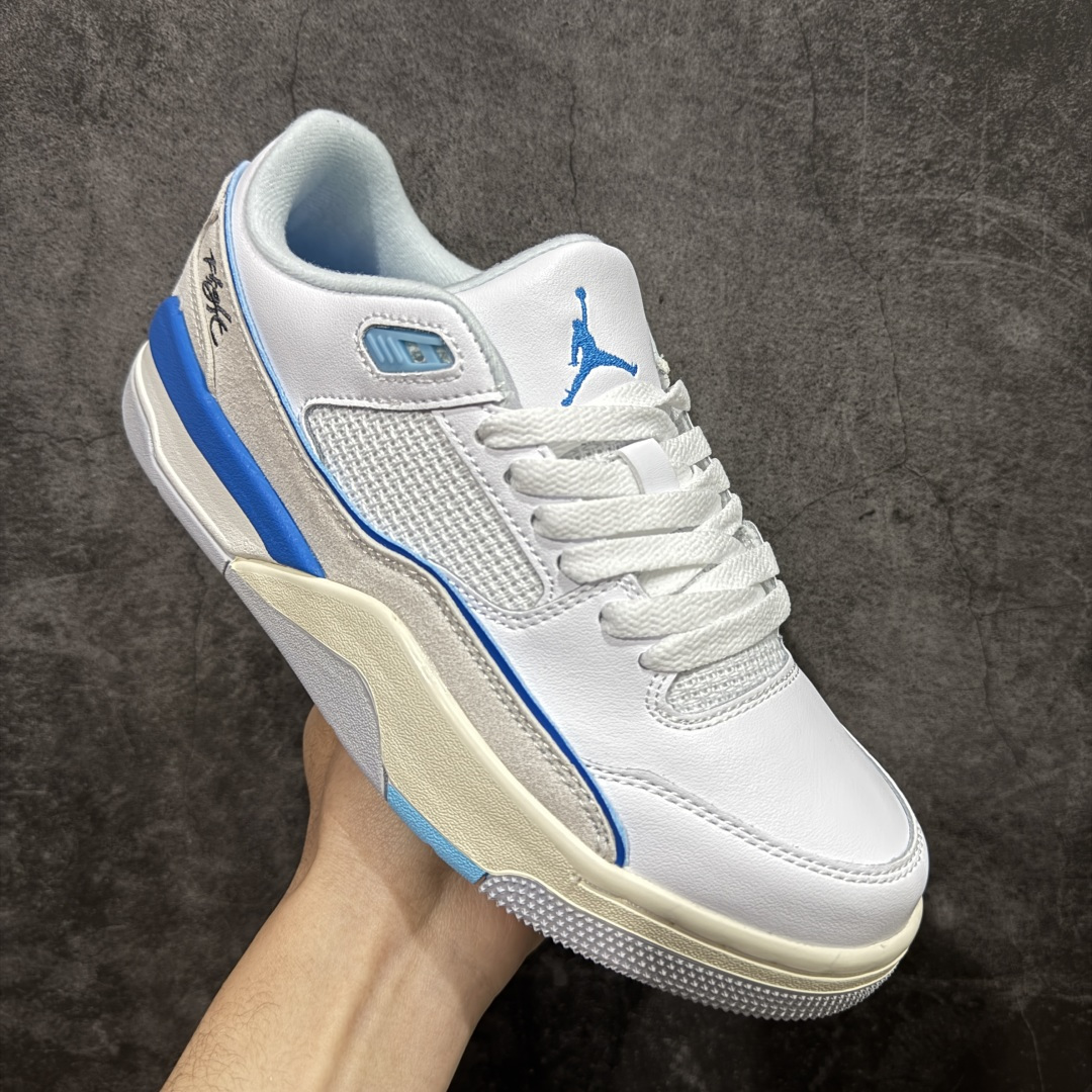 图片[3]-【纯原版】Air Jordan Retro Flight Court SP低帮 AJ低邦 乔丹篮球鞋系列 目前市场最正确版本 头层翻毛＋头层皮 区别市场通货 正确针织鞋码效果 版型完美 正确私模大底 鞋款整体以翻毛皮打造，搭配侧身头层皮面框架，鞋舌及后跟Jumpman Logo分别采用刺绣点缀，后跟侧身Flighth字样也辅以刺绣呈现，秉承轻量化的速度型篮球鞋设计思想完成设计，降低重量的同时提升舒适度，中底延续前作使用了分离式后掌可视化Air Soleb气垫。鞋带孔和后跟鞋提以籃网为造型灵感，将篮球运动巧妙融入到鞋款的设计之中，使鞋身整体富有流动性、节奏感和优雅气质。 货号：HF3255-104 尺码：36 36.5 37.5 38 38.5 39 40 40.5 41 42 42.5 43 44 44.5 45-选品中心