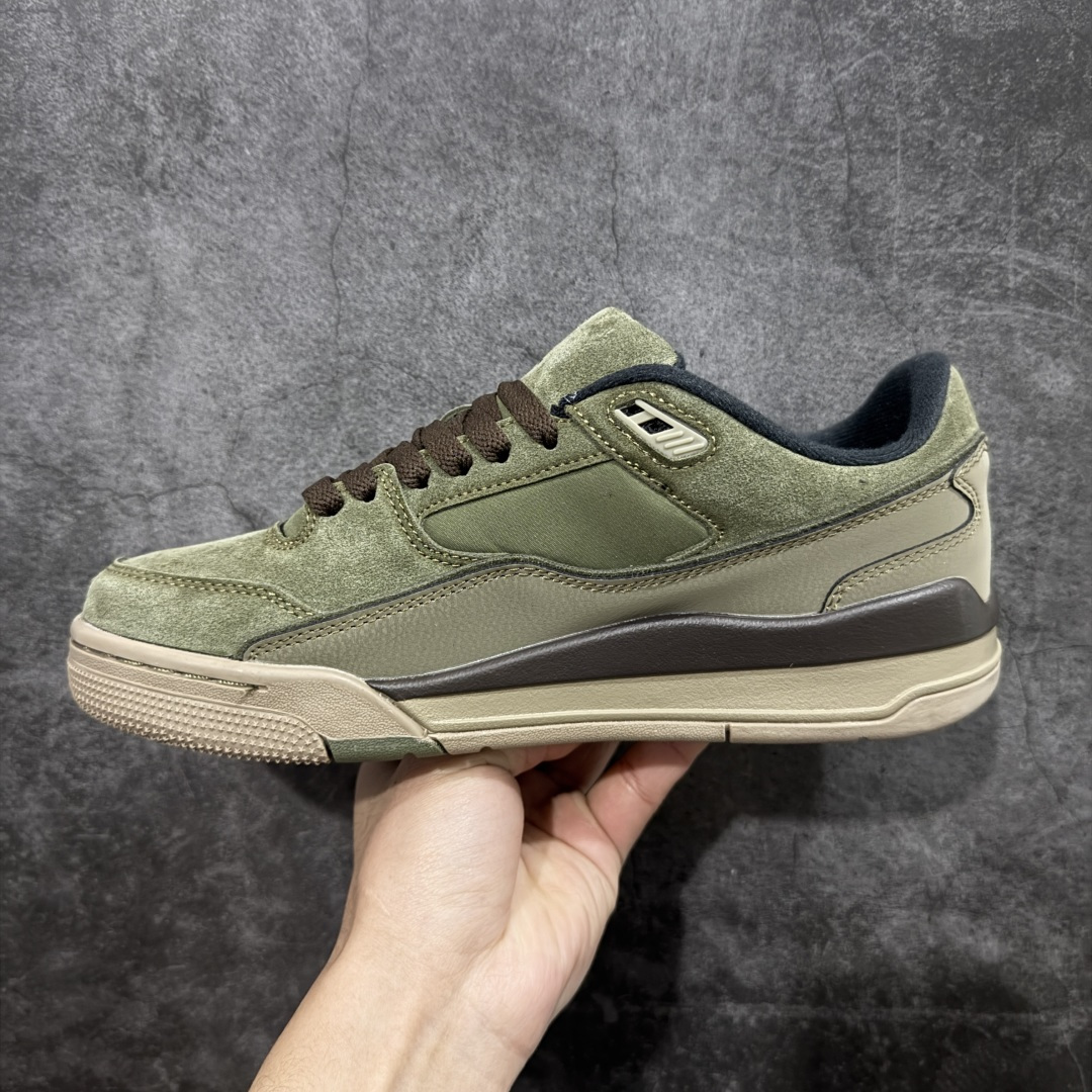 图片[2]-【纯原版】Air Jordan Retro Flight Court SP低帮 AJ低邦 乔丹篮球鞋系列 目前市场最正确版本 头层翻毛＋头层皮 区别市场通货 正确针织鞋码效果 版型完美 正确私模大底 鞋款整体以翻毛皮打造，搭配侧身头层皮面框架，鞋舌及后跟Jumpman Logo分别采用刺绣点缀，后跟侧身Flighth字样也辅以刺绣呈现，秉承轻量化的速度型篮球鞋设计思想完成设计，降低重量的同时提升舒适度，中底延续前作使用了分离式后掌可视化Air Soleb气垫。鞋带孔和后跟鞋提以籃网为造型灵感，将篮球运动巧妙融入到鞋款的设计之中，使鞋身整体富有流动性、节奏感和优雅气质。 货号：HF3255-202 尺码：36 36.5 37.5 38 38.5 39 40 40.5 41 42 42.5 43 44 44.5 45-选品中心