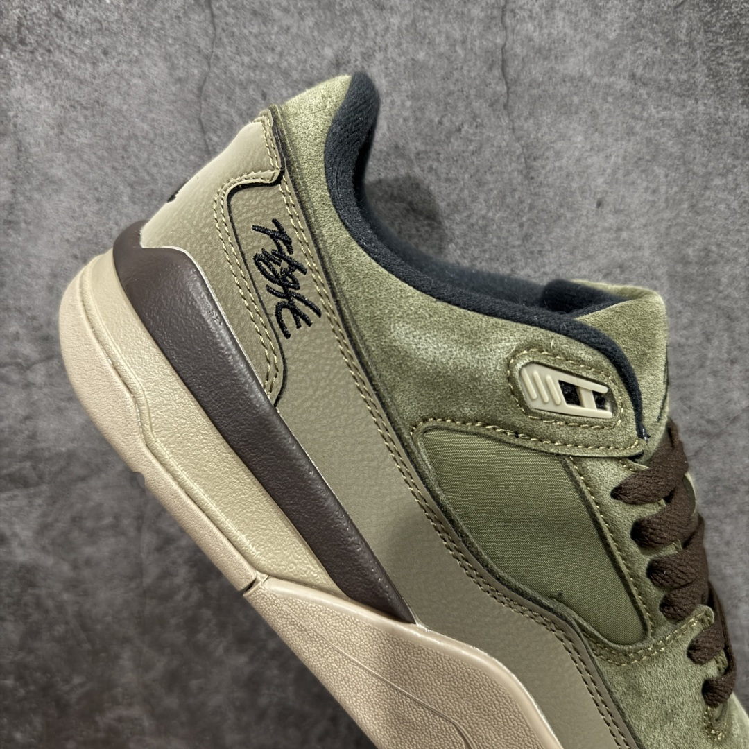 图片[7]-【纯原版】Air Jordan Retro Flight Court SP低帮 AJ低邦 乔丹篮球鞋系列 目前市场最正确版本 头层翻毛＋头层皮 区别市场通货 正确针织鞋码效果 版型完美 正确私模大底 鞋款整体以翻毛皮打造，搭配侧身头层皮面框架，鞋舌及后跟Jumpman Logo分别采用刺绣点缀，后跟侧身Flighth字样也辅以刺绣呈现，秉承轻量化的速度型篮球鞋设计思想完成设计，降低重量的同时提升舒适度，中底延续前作使用了分离式后掌可视化Air Soleb气垫。鞋带孔和后跟鞋提以籃网为造型灵感，将篮球运动巧妙融入到鞋款的设计之中，使鞋身整体富有流动性、节奏感和优雅气质。 货号：HF3255-202 尺码：36 36.5 37.5 38 38.5 39 40 40.5 41 42 42.5 43 44 44.5 45-选品中心