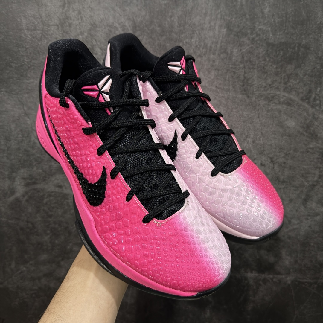 【纯原】NK Zoom Kobe 6 Protro 科比六代 粉红鸳鸯 IQ9317-001 原楦纸板开