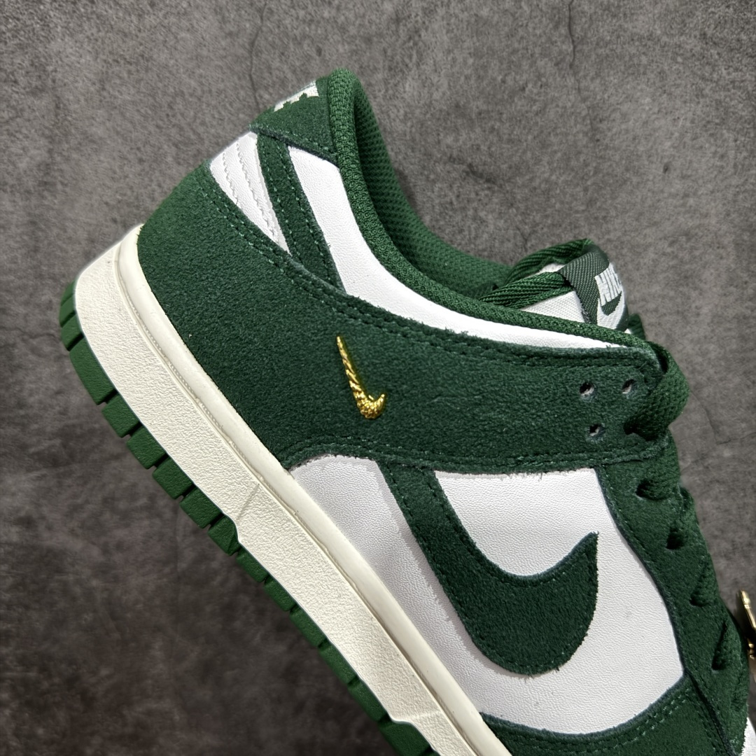 图片[7]-【CS纯原版】DUNK 官方新版双勾 马年限定🔥金勾白绿 马上发财❗️马上有钱❗️ 纯原大厂出品 顶级版本👏 原装头层材料 独家版型蒸餾加工 帶來的是更好的视觉和脚感体验 大厂纯原品质出货 清洁度 电绣工艺 皮料切割干净无任何毛边 细节完美 货号：IB4417-100 尺码：36 36.5 37.5 38 38.5 39 40 40.5 41 42 42.5 43 44 44.5 45 46-选品中心