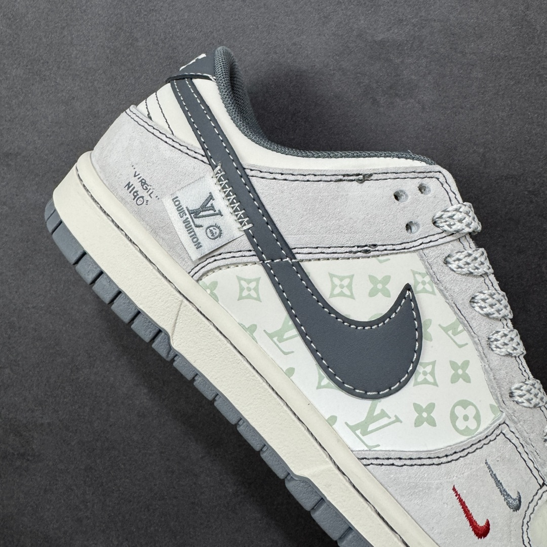 图片[6]-【定制版】Nike SB Dunk Low LV联名款 高端定制 低帮休闲板鞋  #定制鞋盒 大厂纯原品质出货 超高清洁度 皮料切割干净无任何毛边 细节完美 货号：YX5066-391  尺码：36 36.5 37.5 38 38.5 39 40 40.5 41 42 42.5 43 44 44.5 45-选品中心