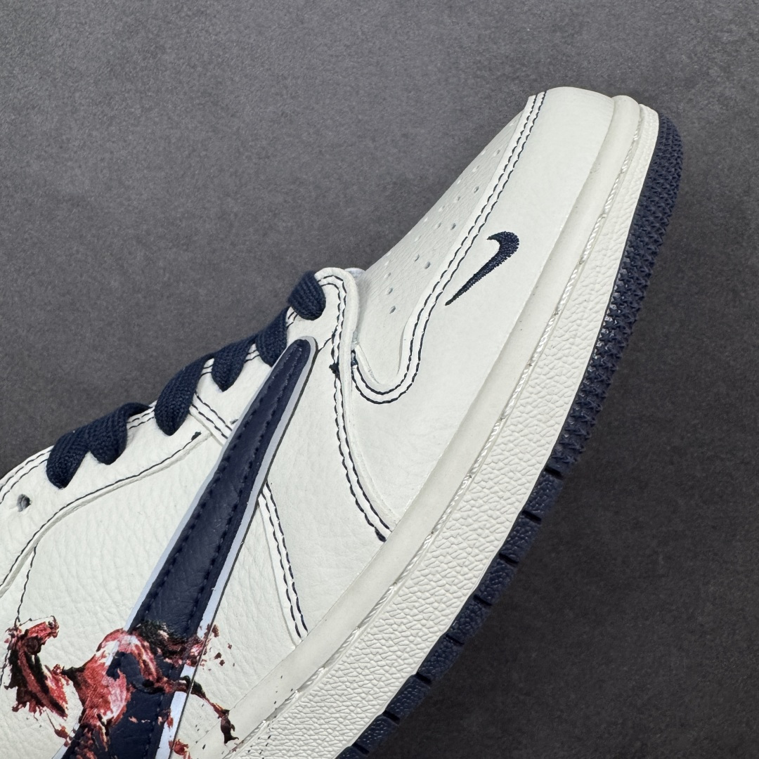 图片[5]-【定制版】Air Jordan 1 Low AJ1 乔1马年联名 高端定制 低帮复古篮球鞋 FF2026-001  #定制鞋盒 大厂纯原品质出货 超高清洁度 皮料切割干净无任何毛边 细节完美   尺码：36 36.5 37.5 38 38.5 39 40 40.5 41 42 42.5 43 44 44.5 45 编码：HXSB330340-选品中心