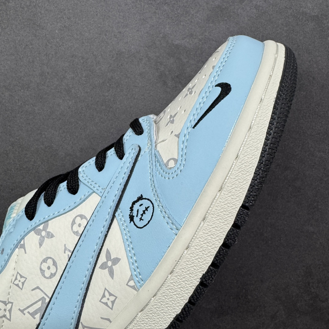 图片[5]-【定制版】Travis Scott x Jordan 1 Low 倒勾低帮休闲版本 原厂全头层皮 大厂纯原品质出货 纯正版型 定制鞋盒 皮料切割干净无任何毛边 细节完美 超高清洁度 货号：LD2028-070 尺码：36 36.5 37.5 38 38.5 39 40 40.5 41 42 42.5 43 44 44.5 45 编码：HXSB330340-选品中心