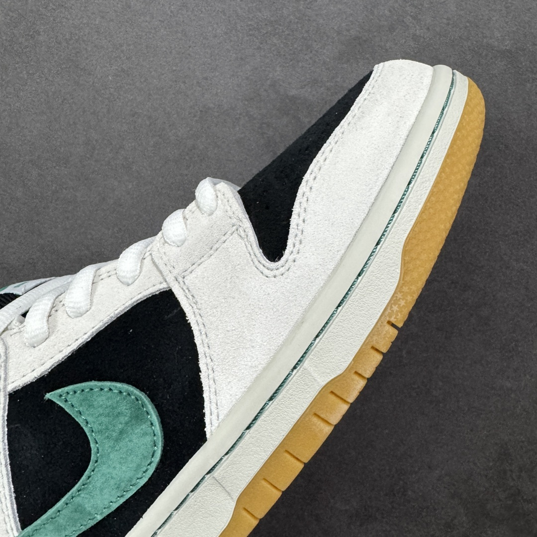 图片[5]-【YC纯原】Nike SB Dunk Low 麂皮灰绿生胶 SB低帮休闲板鞋 HF3704-001  #大厂纯原品质出货 清洁度 电绣工艺 皮料切割干净无任何毛边 细节完美  尺码：40 40.5 41 42 42.5 43 44 44.5 45 46 编码：HXSB310320-选品中心