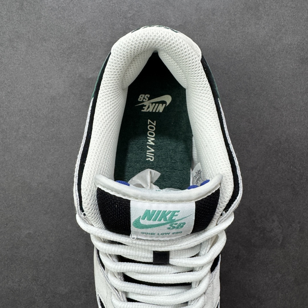 图片[7]-【YC纯原】Nike SB Dunk Low 麂皮灰绿生胶 SB低帮休闲板鞋 HF3704-001  #大厂纯原品质出货 清洁度 电绣工艺 皮料切割干净无任何毛边 细节完美  尺码：40 40.5 41 42 42.5 43 44 44.5 45 46 编码：HXSB310320-选品中心