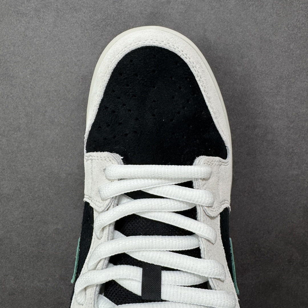 图片[8]-【YC纯原】Nike SB Dunk Low 麂皮灰绿生胶 SB低帮休闲板鞋 HF3704-001  #大厂纯原品质出货 清洁度 电绣工艺 皮料切割干净无任何毛边 细节完美  尺码：40 40.5 41 42 42.5 43 44 44.5 45 46 编码：HXSB310320-选品中心