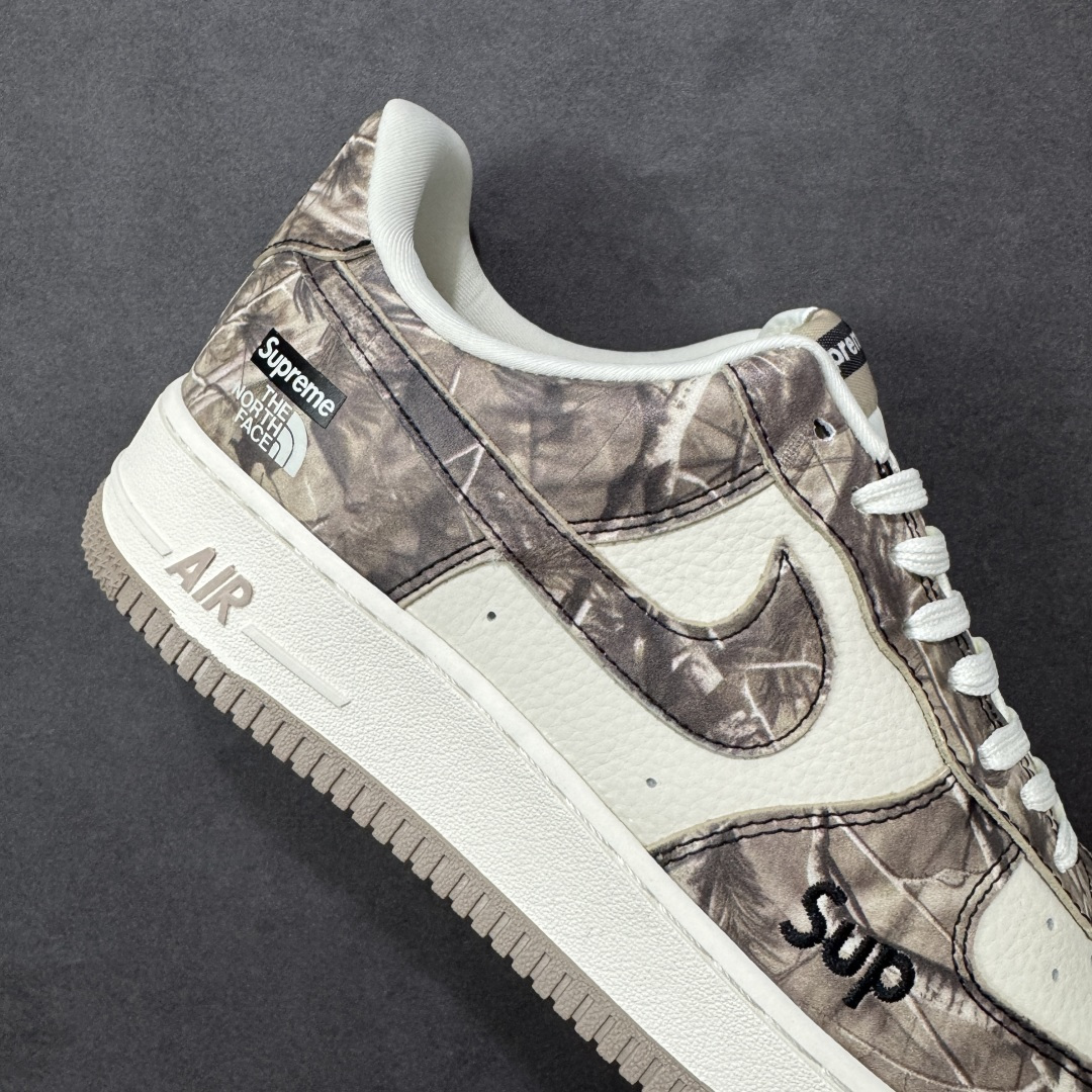 图片[6]-【定制版】NIke Air Force 1 \’07 Low “北面 SUP三方联名–枯木寻秋” 空军一号低帮 运动鞋 休闲鞋 头层皮 折边针车 工艺难度大 原楦头原纸板 高端定制鞋盒 原厂鞋底 超高清洁度 细节完美 货号：DF0188-125 尺码：36 36.5 37.5 38 38.5 39 40 40.5 41 42 42.5 43 44 44.5 45 编码：HXSB310320-选品中心