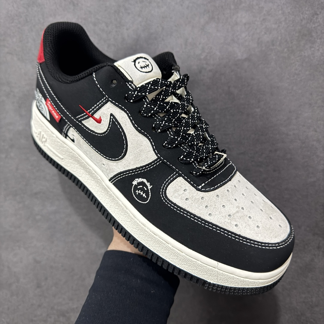 图片[3]-【定制版】Nike Air Force 1 Low 07 x The North Face 黑灰双小勾满天星 货号：KG6699 F43 尺码：36 36.5 37.5 38 38.5 39 40 40.5 41 42 42.5 43 44 44.5 45 编码：HXSB310320-选品中心