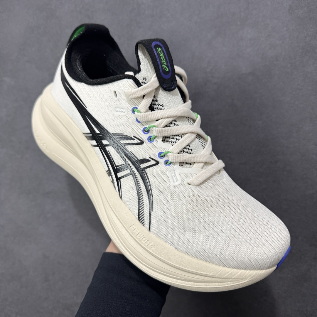 图片[3]-【公司级】Asics Gel-Nimbus 28 亚瑟士复古透气休闲鞋缓震耐磨跑步鞋 货号：1011C127-800  尺码：36 37 37.5 38 39 39.5 40 40.5 41.5 42 42.5 43.5 44 45 46 47-选品中心