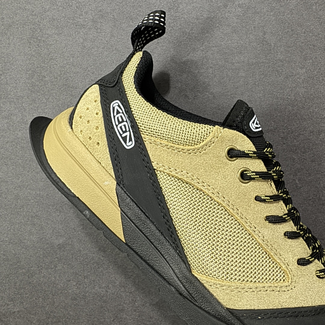 图片[6]-【中山原单版】 KEEN科恩 JASPER 3 户外休闲 耐磨透气 低帮户外徒步鞋 日系街头复古风 可以暴走2w步的丑鞋 第一眼丑萌丑萌，一上脚真香! 平台代购专供 官网一致包装 原版鞋垫舒适度一级棒 回弹好 牛皮鞋身的包裹性hin好，透气舒适 徒步登山 citywalk选它准没错， 鞋底足够软，回弹性不错 配送原版替换鞋带 多姿多彩 尺码：35 36 37 38 39 40 41 42 43 44 45 货号：1025116-选品中心