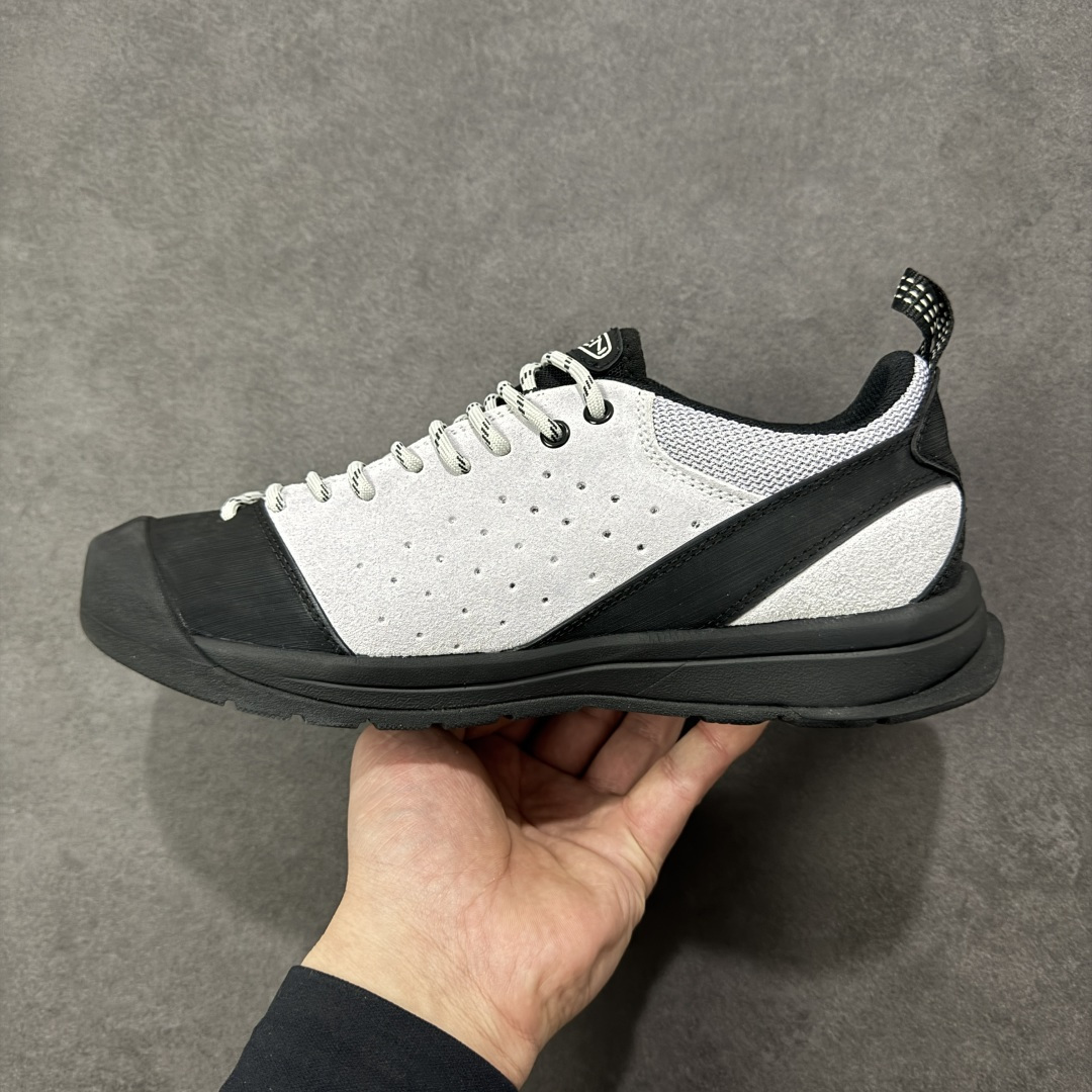 图片[2]-【中山原单版】 KEEN科恩 JASPER 3 户外休闲 耐磨透气 低帮户外徒步鞋 日系街头复古风 可以暴走2w步的丑鞋 第一眼丑萌丑萌，一上脚真香! 平台代购专供 官网一致包装 原版鞋垫舒适度一级棒 回弹好 牛皮鞋身的包裹性hin好，透气舒适 徒步登山 citywalk选它准没错， 鞋底足够软，回弹性不错 配送原版替换鞋带 多姿多彩 尺码：35 36 37 38 39 40 41 42 43 44 45 货号：10225116-选品中心