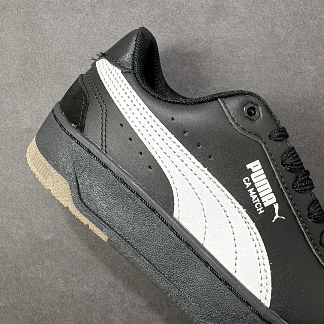 图片[6]-【公司级】PUMA彪马 CA Match Court 休闲经典简约复古 低帮板鞋 设计灵感源自90及00一代的滑板运动文化 简约又不失设计巧思的帅气风格让它轻松驾驭日常休闲或滑板场合 运动兼具匠心 细节彰显品质 衬垫边缘以提供支撑和灵活性 强化鞋头以承受持续的磨损 耐磨性强 稳定性高 抓地更牢 不易打滑 货号：308621-08 尺码：36 37 38 39 40 41 42 43 44 45-选品中心