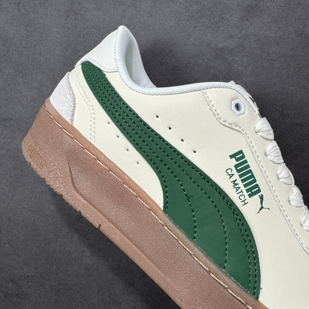 图片[6]-【公司级】PUMA彪马 CA Match Court 休闲经典简约复古 低帮板鞋 设计灵感源自90及00一代的滑板运动文化 简约又不失设计巧思的帅气风格让它轻松驾驭日常休闲或滑板场合 运动兼具匠心 细节彰显品质 衬垫边缘以提供支撑和灵活性 强化鞋头以承受持续的磨损 耐磨性强 稳定性高 抓地更牢 不易打滑 货号：308621-09 尺码：36 37 38 39 40 41 42 43 44 45-选品中心