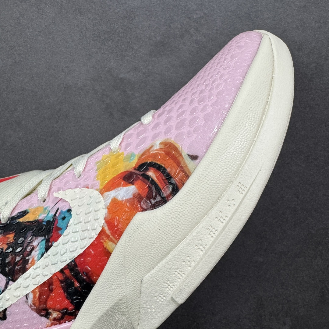 图片[5]-【定制版】Nike Zoom Kobe VI 马年限定 CNY新年款 耐克 科比6代系列 低帮复刻实战运动低帮文化篮球鞋 纯原版本 鞋头和鞋舌采用透气运动网布制成 采用更为挺拔的鞋口设计 为脚踝带来更佳的包裹与支撑感 侧面独特波纹纹理细节 打破了单调 赋予鞋子灵动与活力的视觉体验 货号： CW2190-018 尺码：38-46带半码-选品中心