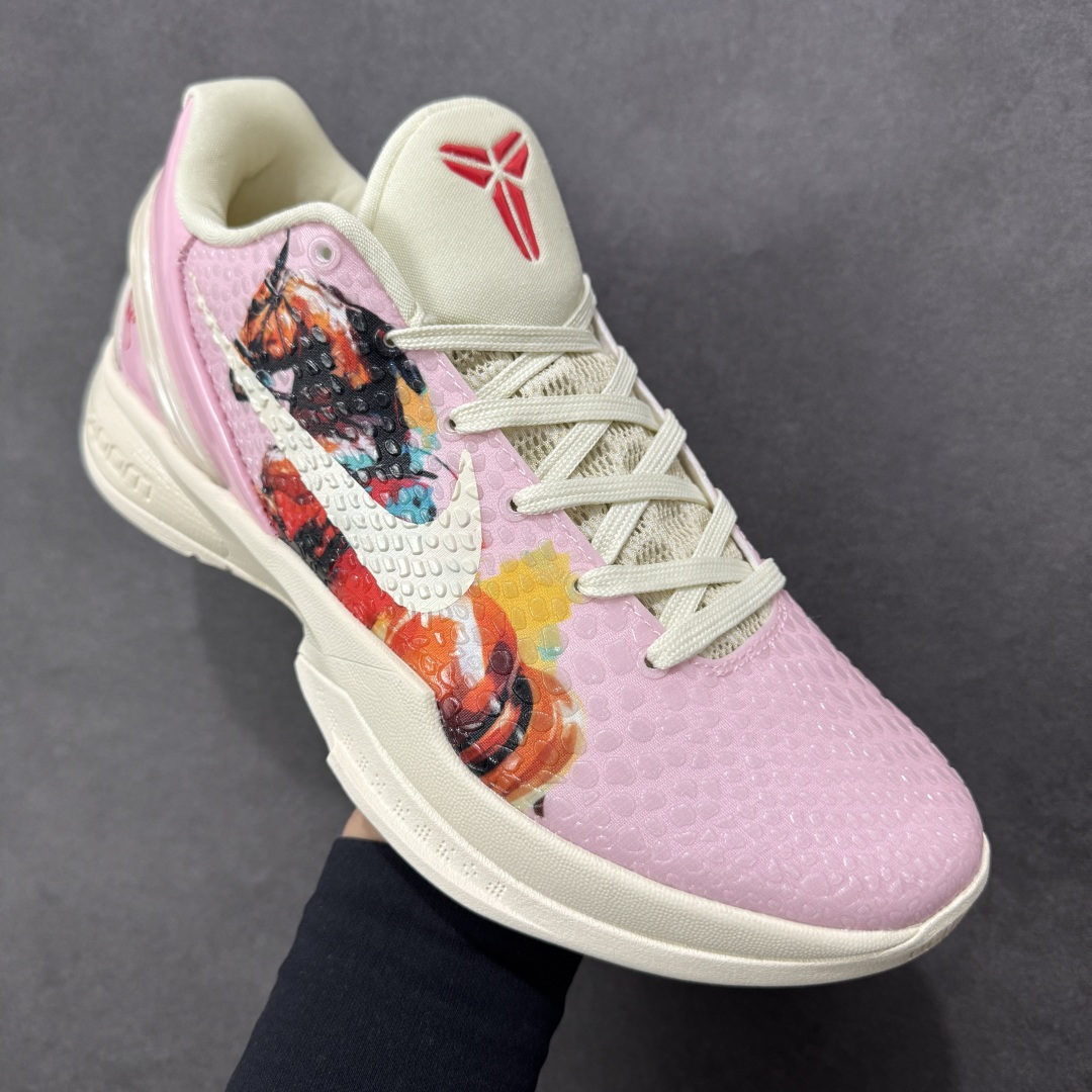 图片[3]-【定制版】Nike Zoom Kobe VI 马年限定 CNY新年款 耐克 科比6代系列 低帮复刻实战运动低帮文化篮球鞋 纯原版本 鞋头和鞋舌采用透气运动网布制成 采用更为挺拔的鞋口设计 为脚踝带来更佳的包裹与支撑感 侧面独特波纹纹理细节 打破了单调 赋予鞋子灵动与活力的视觉体验 货号： CW2190-018 尺码：38-46带半码-选品中心