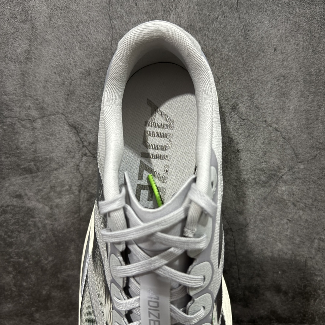 AD Adizero Evo SL M 白蓝零度系列马拉松轻量竞速运动跑鞋 KJ9664原材料 内置碳板