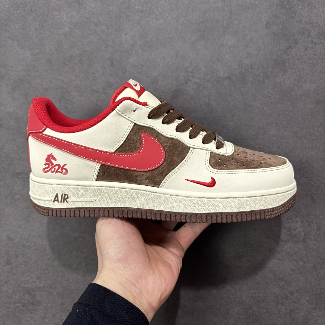 【定制版】Nike Air Force 1\'07 Low 马年限定 空军一号低帮休闲板鞋 #定制皮料 原厂3D打印 定制鞋盒 原楦原纸板 纯正空军版型 内置全掌气垫 货号:XD0028-003 尺码:36 36.5 37.5 38 38.5 39 40 40.5 41 42 42.5 43 44 44.5 45 编码:QFB310320-选品中心