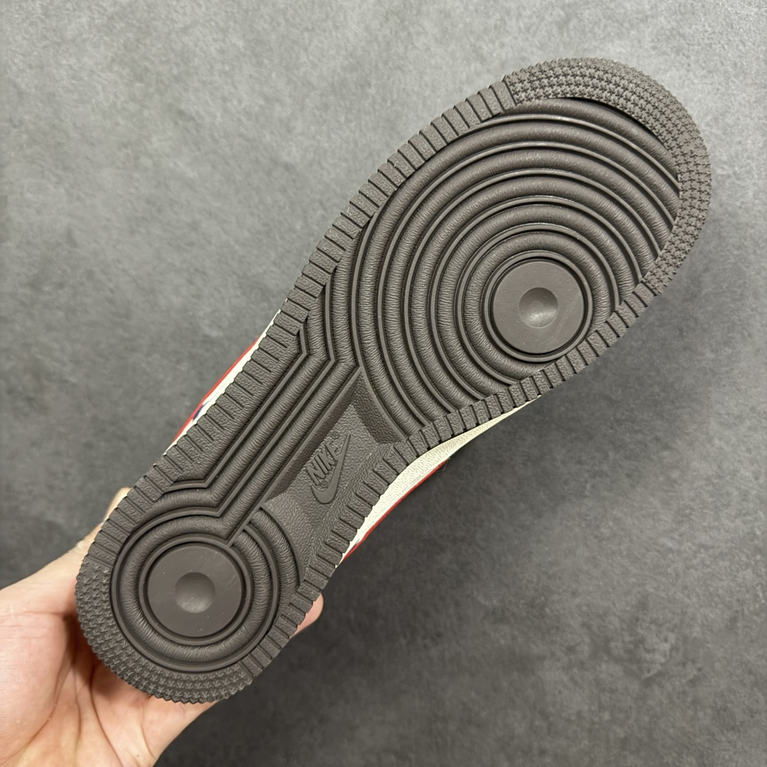 图片[9]-【定制版】Nike Air Force 1\’07 Low 马年限定 藏蓝撞红白 空军一号低帮休闲板鞋  #原楦头原纸板 高端定制鞋盒 原厂鞋底 超高清洁度 细节完美 货号：HT5088-617  尺码：36 36.5 37.5 38 38.5 39 40 40.5 41 42 42.5 43 44 44.5 45-选品中心