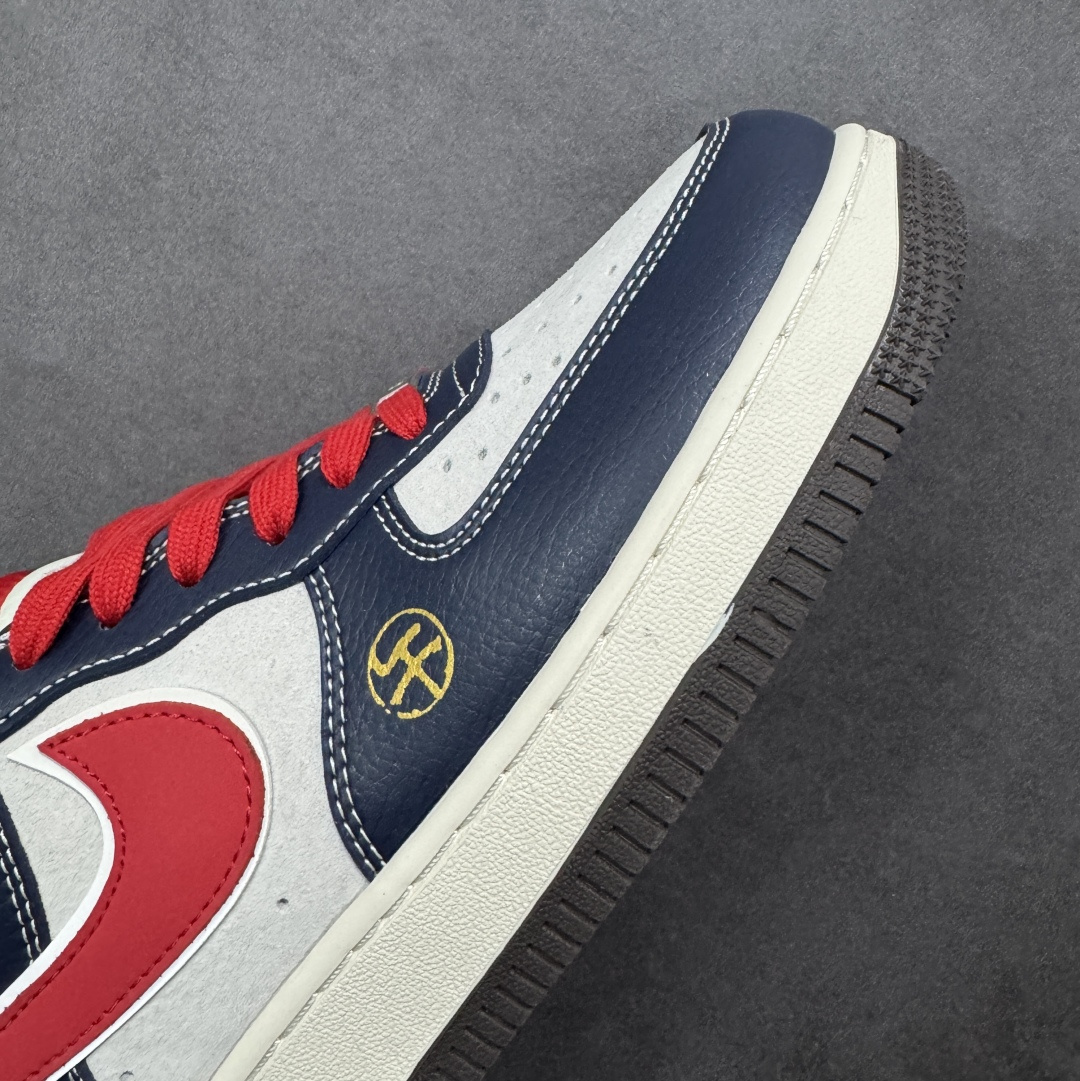 图片[5]-【定制版】Nike Air Force 1\’07 Low 马年限定 藏蓝撞红白 空军一号低帮休闲板鞋  #原楦头原纸板 高端定制鞋盒 原厂鞋底 超高清洁度 细节完美 货号：HT5088-617  尺码：36 36.5 37.5 38 38.5 39 40 40.5 41 42 42.5 43 44 44.5 45-选品中心