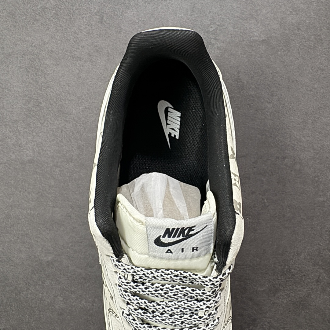 图片[7]-【定制版】Nike Air Force 1\’07 Low 灰白老花 空军一号低帮休闲板鞋  #定制皮料 原厂3D打印 定制鞋盒 原楦原纸板 纯正空军版型 内置全掌气垫 货号：SY1388-030  尺码：36 36.5 37.5 38 38.5 39 40 40.5 41 42 42.5 43 44 44.5 45-选品中心