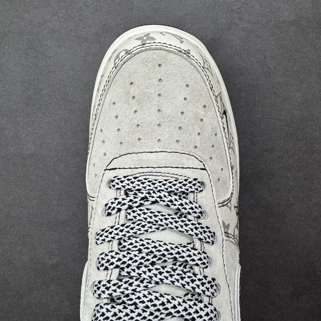 图片[8]-【定制版】Nike Air Force 1\’07 Low 灰白老花 空军一号低帮休闲板鞋  #定制皮料 原厂3D打印 定制鞋盒 原楦原纸板 纯正空军版型 内置全掌气垫 货号：SY1388-030  尺码：36 36.5 37.5 38 38.5 39 40 40.5 41 42 42.5 43 44 44.5 45-选品中心