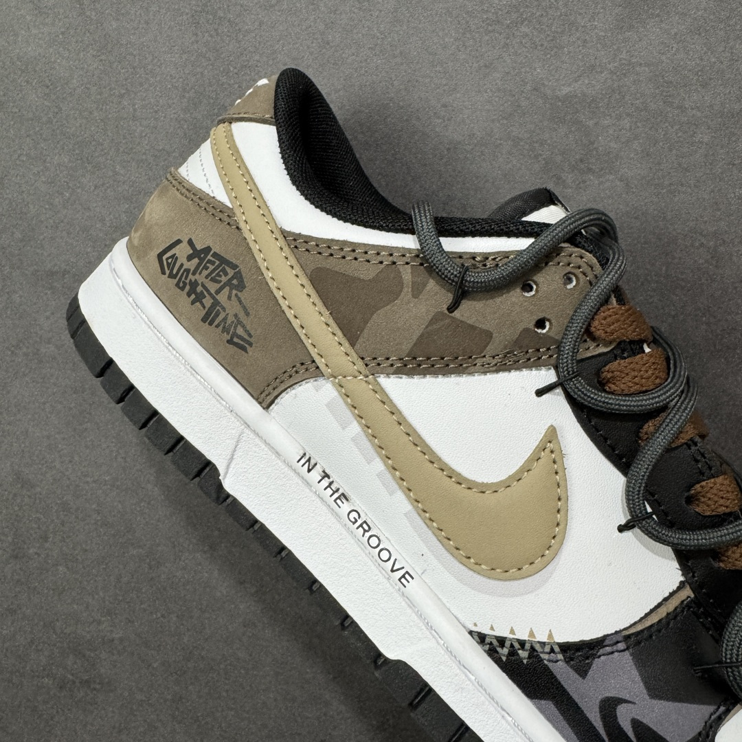 图片[6]-【定制版】Nike SB Dunk Low 绑带 周年高端定制 低帮休闲板鞋 HF5441-100  #定制鞋盒 大厂纯原品质出货 超高清洁度 皮料切割干净无任何毛边 细节完美   尺码：40 40.5 41 42 42.5 43 44 44.5 45 46 编码：HXSB330340-选品中心