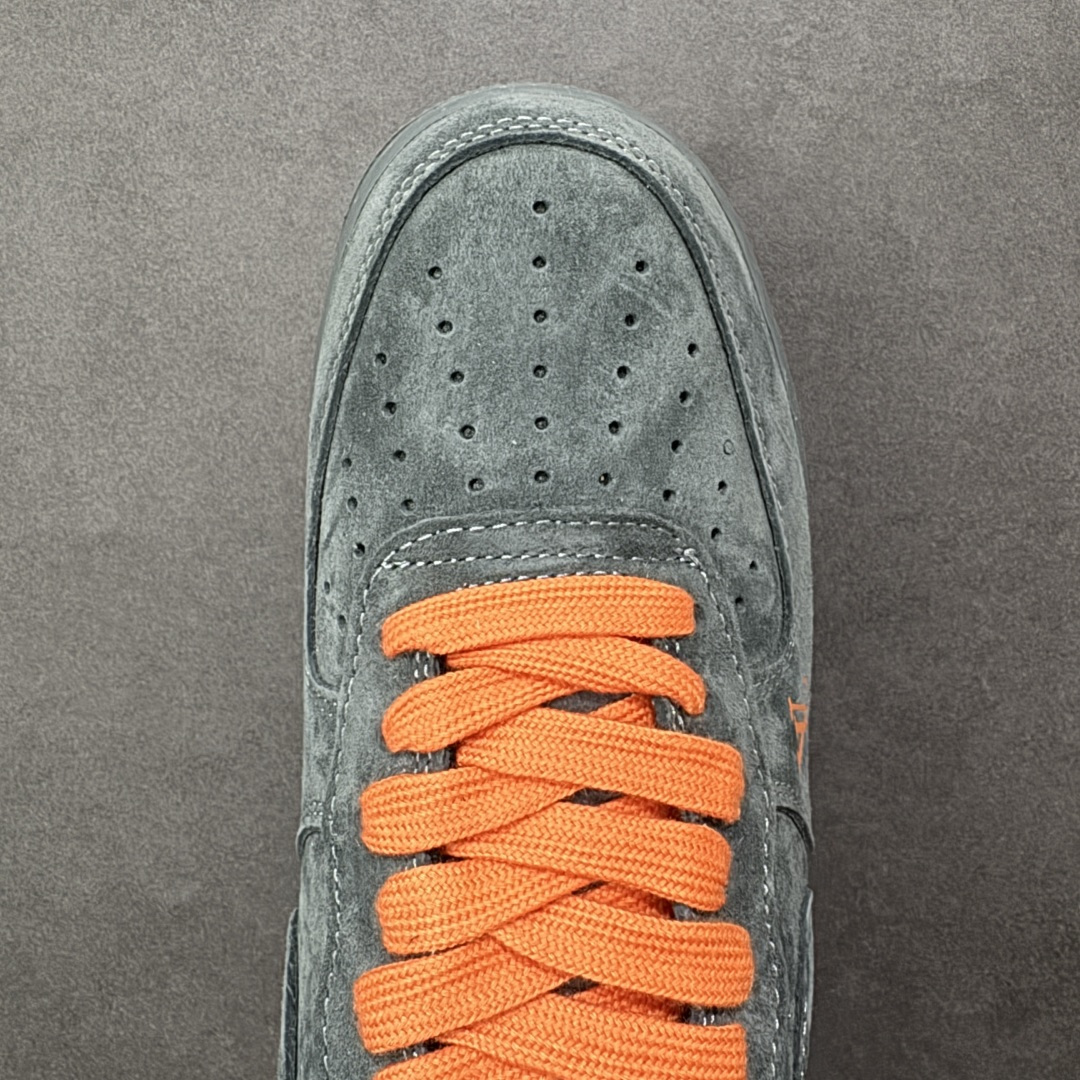 图片[8]-【定制版】NIke Air Force 1 \’07 Low “马年限定–岩灰缀橙” 空军一号低帮 运动鞋 休闲鞋 头层皮 折边针车 工艺难度大 原楦头原纸板 高端定制鞋盒 原厂鞋底 超高清洁度 细节完美 货号：FV3694-105 尺码：36 36.5 37.5 38 38.5 39 40 40.5 41 42 42.5 43 44 44.5 45 编码：HXSB310320-选品中心