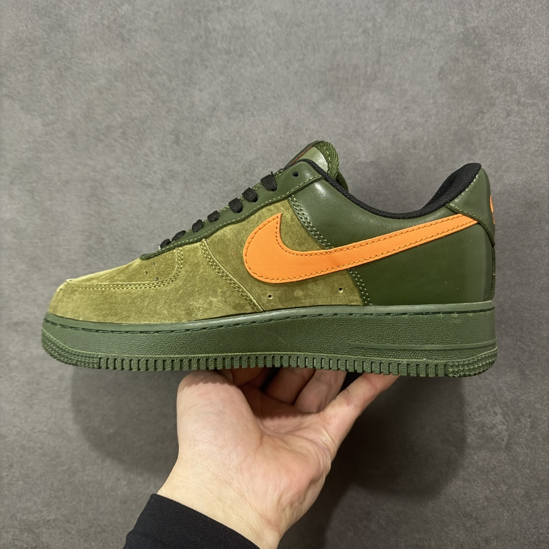 图片[2]-【定制版】NIke Air Force 1 \’07 Low “马年限定–军绿橙星” 空军一号低帮 运动鞋 休闲鞋 头层皮 折边针车 工艺难度大 原楦头原纸板 高端定制鞋盒 原厂鞋底 超高清洁度 细节完美 货号：XY9025-010 尺码：36 36.5 37.5 38 38.5 39 40 40.5 41 42 42.5 43 44 44.5 45 编码：HXSB310320-选品中心