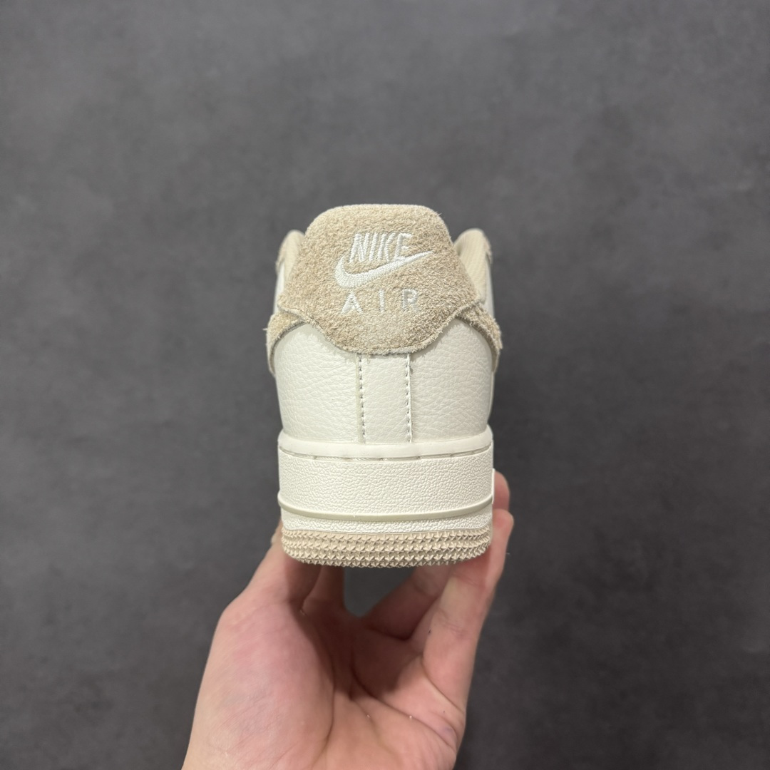 图片[4]-【定制版】NIke Air Force 1 \’07 Low 奶白浅灰 空军一号低帮 运动鞋 休闲鞋 折边针车 工艺难度大 原楦头原纸板 高端定制鞋盒 原厂鞋底 超高清洁度 细节完美 货号：HQ3905-001 尺码：36 36.5 37.5 38 38.5 39 40 40.5 41 42 42.5 43 44 44.5 45 编码：HXSB310320-选品中心